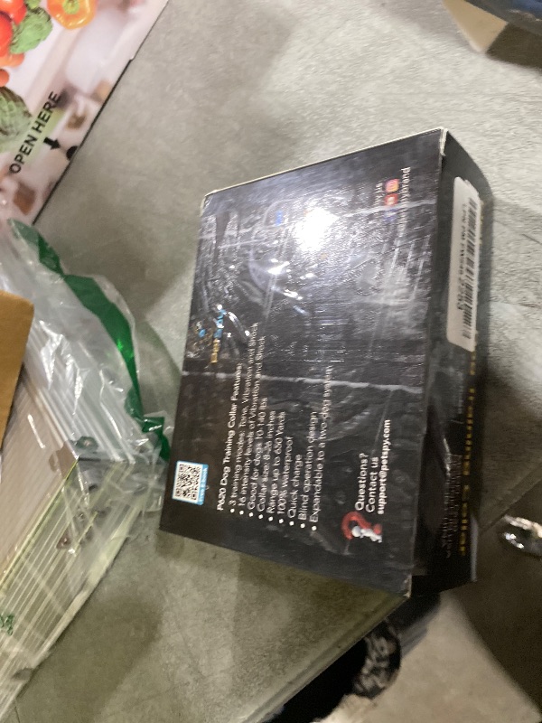 Photo 1 of PetSpy Shock Collar for Dogs-Waterproof Dog Shock Collar with Remote Control,Vibration,Electric Shock,Beep-E Collar for Dogs Training,Collar with Remote for 10-140 LBS