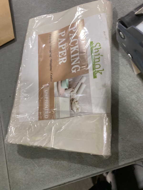 Photo 1 of 100 Sheets Packing Paper for Moving, Newsprint Paper for Packing Wrapping, Wrapping Paper for Packaging Glasses Dishes - Must Have Packing Supplies for Moving Box Filler(12 * 24in)