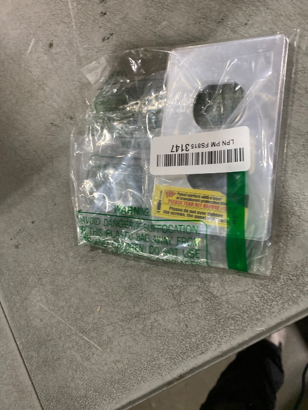 Photo 1 of 1 Pcs Mirror Outlet Covers Durable Light Switch Plates Acrylic Mirrored Wall Plate Decorative Wall Outlet Cover Wall Plates For Electrical Outlets