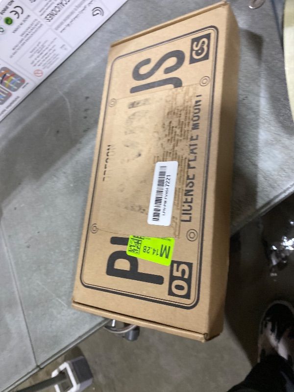 Photo 1 of CravenSpeed Platypus License Plate Mount Compatible with BMW X5 2019-2026 [G05] | No Drilling | Installs in Seconds | Made of Stainless Steel & Aluminum | Made in USA