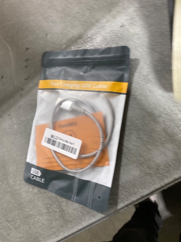 Photo 1 of 1.5ft iPhone Charging Cable Short, 3-Pack Braided USB A to Lightning Cord CarPlay [MFi Certified] Compatible with Apple iPhone 14 13 12 11 Pro/Max/Mini Xs SE2, Short Lightning Cable for Car