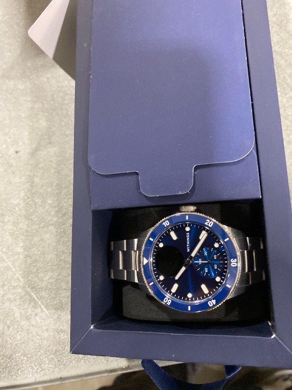 Photo 1 of WITHINGS Scanwatch Nova - Heart Health Hybrid Smart Watch for Men & Women - SPO2, Temperature Monitoring, Sleep, Respiratory Health, Cycle Monitoring, 30-day Battery Life, Apple iOS/Android