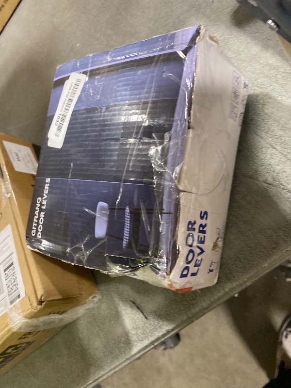 Photo 1 of (1 Pack) Keyed Alike Front Door Lever Lockset with Single Cylinder Deadbolt Combination Set, Wave Style Lever, Front Door/Exterior Door Knob with Lock and Deadbolt, Satin Nickel Finished