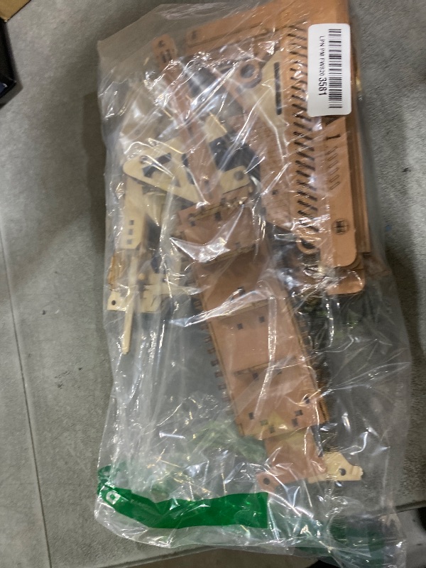 Photo 1 of 3d Wooden  Puzzle, Rubber Band Gun Model DIY Building Toys Mechanical Model - Multi-Player Game with Rubber Bands, Crafts for Adults (Classic-Rifle)