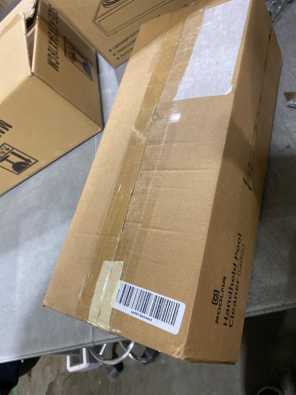 Photo 1 of Handheld Spa Hot Tub Vacuum- Cordless Small Above Ground Pool Cleaner with 2 Brush Heads, 90 Mins Running Time, 12 Gallons/Min Powerful Suction, Ideal for Cleaning Debris and Sand Underwater, Black