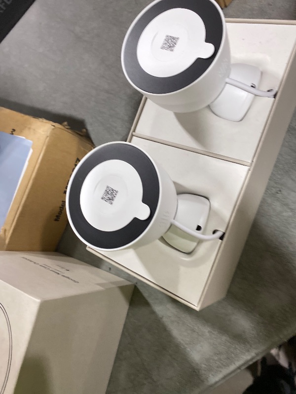 Photo 1 of Google Nest Cam Outdoor (Wired, 2nd Gen) - 2 Pack - Security Camera with 2K Video and Gemini, Night Vision, 2-Way Audio - Works with Google Home - 2025 Model - Snow