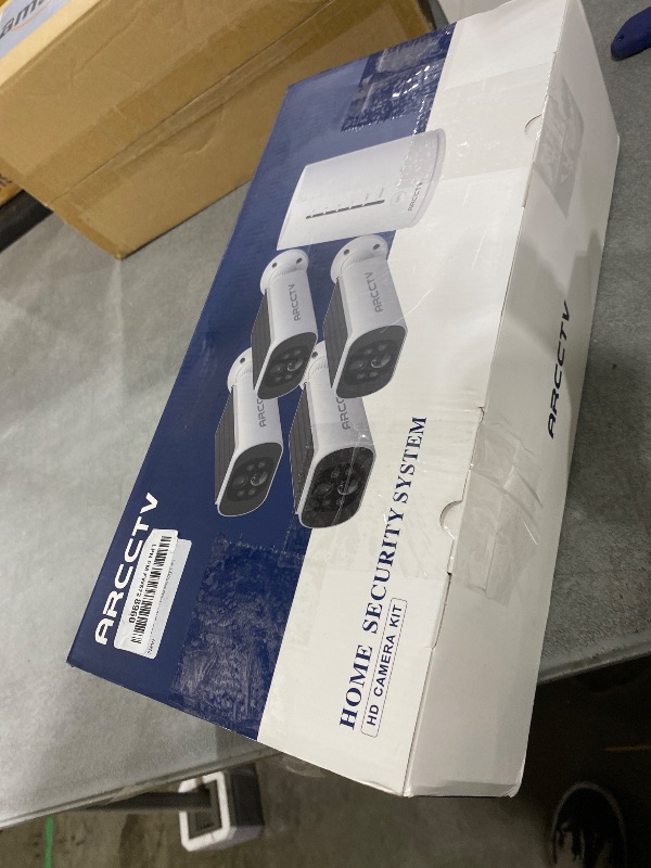 Photo 1 of ARCCTV Solar Security Cameras Wireless Outdoor, 4 Cam-Kit, 4MP Solar Security Camera Wireless System, Color Night Vision, Motion Detection, No Monthly Fee, 64GB Memory Card