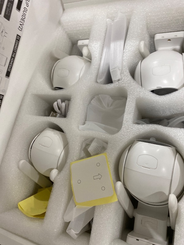 Photo 1 of SOLIOM- 5MP Security Cameras Wireless Outdoor, No Subscription & Solar Powered,4-Cam Pack Cameras for Home Security with 360° Auto Motion Tracking, 3K Color Night Vision,5G & 2.4G Router Compatible