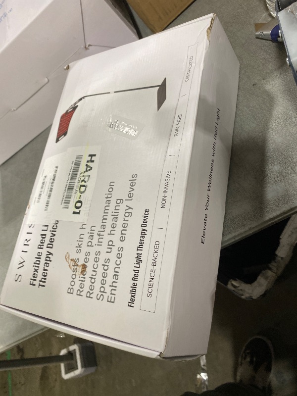 Photo 1 of SWIRISE Infrared Light Therapy Panel with Stand, 660nm Red Light and 850nm Near Infrared LED Red Light Therapy Device at Home