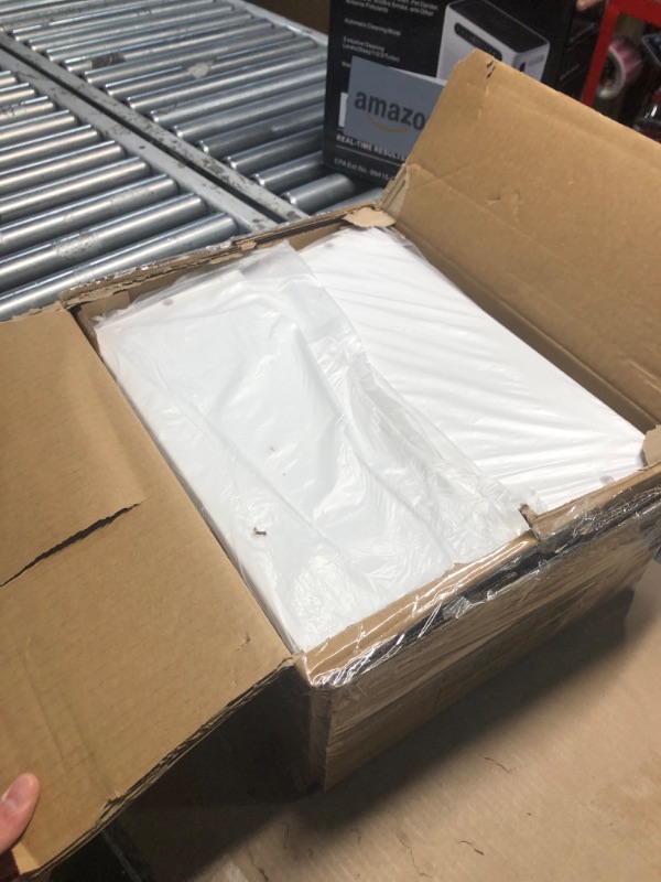 Photo 1 of ***(PARTS ONLY/ MISSING PARTS/ NON FUNCTIONAL)***HIGDBFE Vanity Desk with Mirror and Lights, 28.4''W Small Makeup Vanity Table with Height-Adjustable Stand, 2 Fabric Drawers Compact Makeup Desk, Gift for Girls, Bedroom Small Space, White