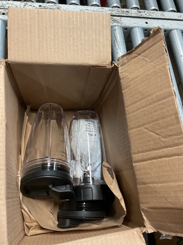 Photo 1 of (used) Ninja Blender Cups Replacement and Blade 6pcs, 24oz Ninja Cups for Blender and 7Fins Blade Replacement