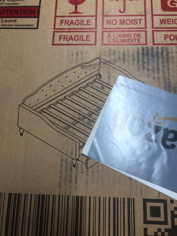 Photo 1 of ***PARTIAL SET***(MISSING OTHER CARTONS//BOXES)
Daybed with Storage Drawers and Twin Size Trundle, Wooden Sofa Bed for Living Room and Bedroom, Wood Slat Support, No Box Spring Needed (Beige)
