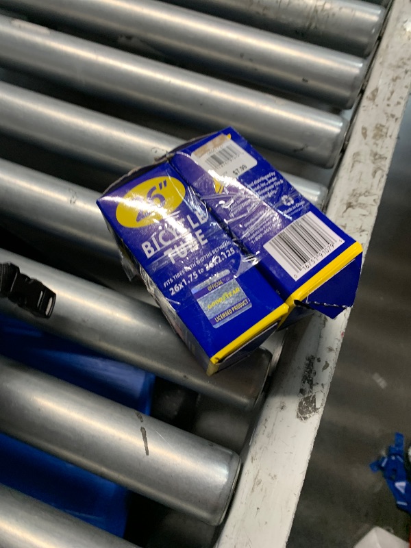 Photo 1 of ****2 PACK*****Goodyear Bicycle Inner Tube - Durable 26 Inch Bike Tube with Butyl Rubber - Schrader Valve for Quick Inflation - Easy Installation and Reliable Performance - 26 X 1.75/2.125