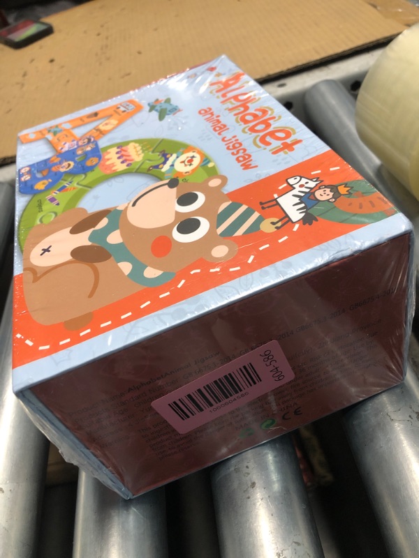 Photo 1 of ***FACTORY SEALED***SYNARRY Wooden Alphabet Puzzles for Kids Ages 3-5, ABC Learning for Toddlers Ages 3+, Sight Words Letter Puzzles Montessori Toys Educational STEM for Preschool Boys Girls Kids Gifts