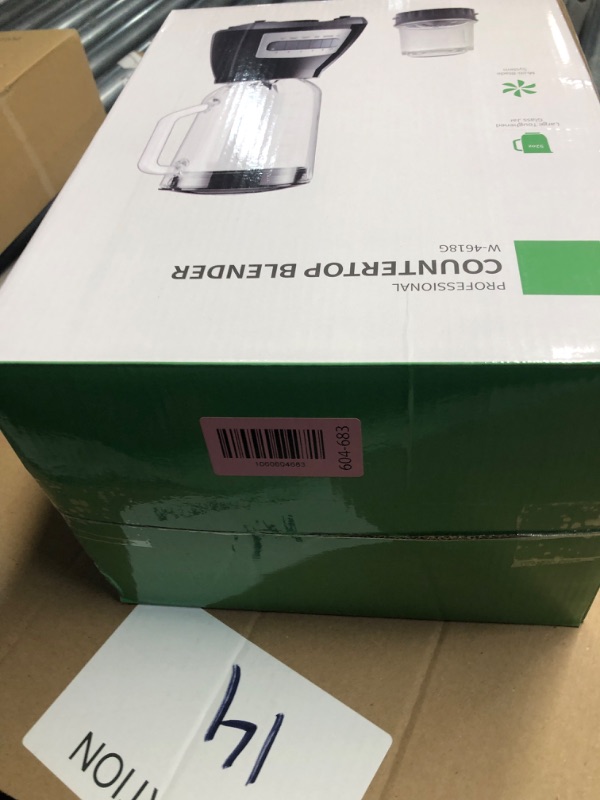 Photo 1 of (does not power on)(sold for parts) GDOR Blenders for Smoothies, 52 Oz Glass Jar Smoothie Blender, Countertop Blender & Grinder Combo