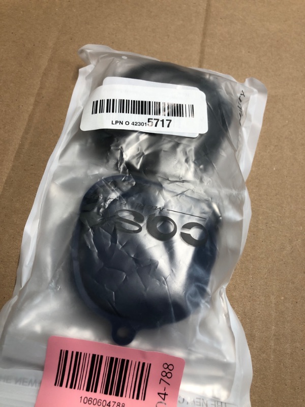 Photo 1 of [2 Pack] easyBee Case Compatible with Soundcore Liberty 5 Earbuds Charging Cover, 2 Keychain Anti-Lost Strap, Soft Liquid Silicone Ultra Thin Shockproof Protective Kit - Black and Blue