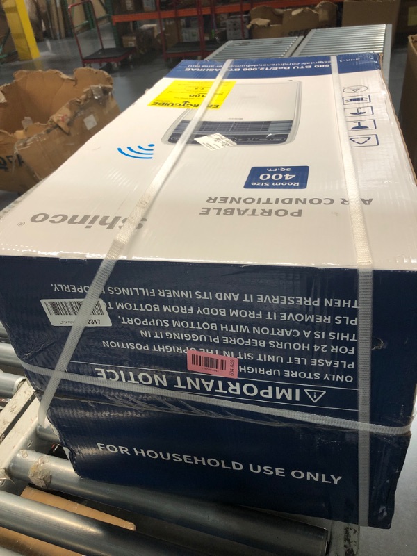 Photo 1 of ***FACTORY SEALED*** Shinco 12,000 BTU Portable Air Conditioner with WiFi, Portable AC Unit with Built-in Cool, 3-in-1 Cooling Fan & Dehumidifier for Rooms up to 400 Sq.Ft, Remote, 24H Timer, Installation Kits