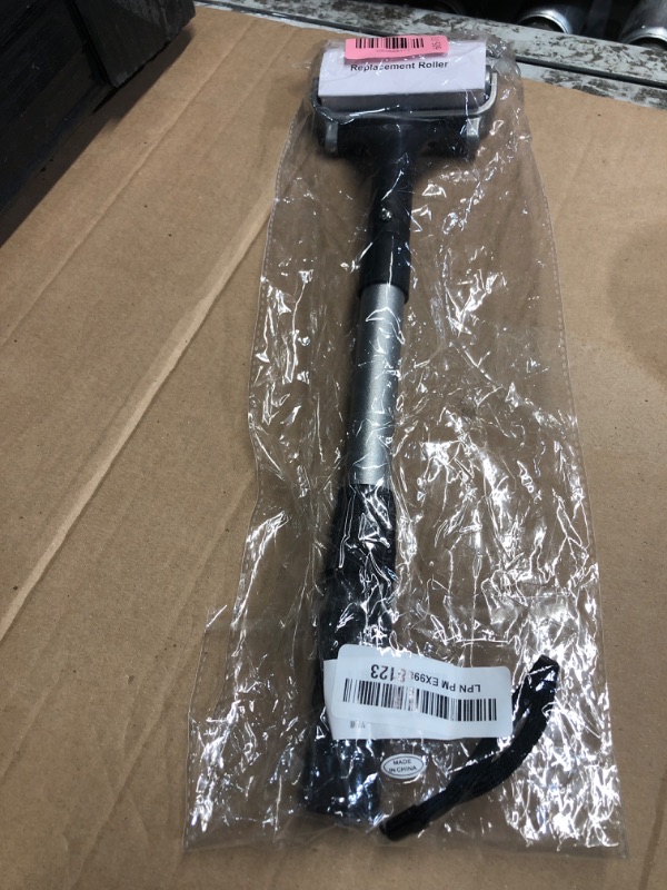 Photo 1 of ***READ NOTES***(MISSING REPLACEMENT ROLLS)
EASACE Lotion Applicator for Back & Body, Long Handle 21.5inch Adjustable Lotion Roller with 2 Replacement Roller for Back self(Silver)