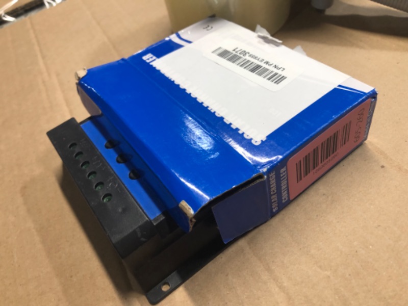 Photo 1 of [Upgraded] 30A Solar Charge Controller 12V/ 24V Solar Panel Charge Controller Intelligent Regulator with Dual USB Port Auto Parameter LCD Display and Timer Setting ON/Off Hours