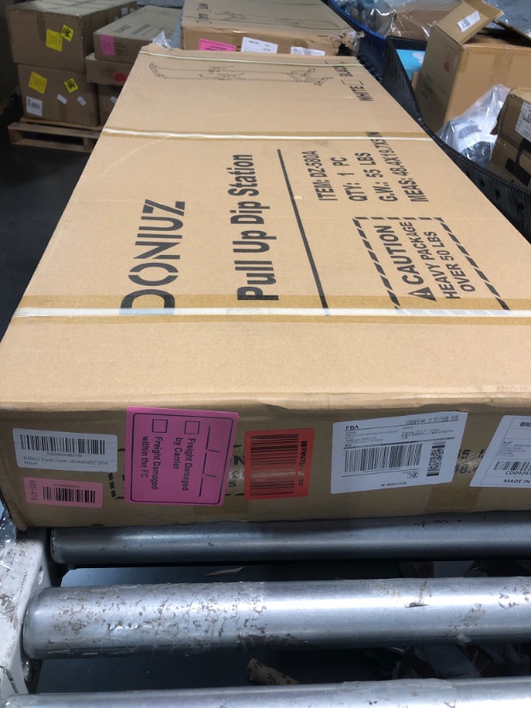 Photo 1 of ***FACTORY SEALED*** DONIUZ Power Tower Pull Up Bar and Dip Station, Multi-Function Home Gym, Strength Training Fitness Equipment, Height Adjustable(DZ-580A)