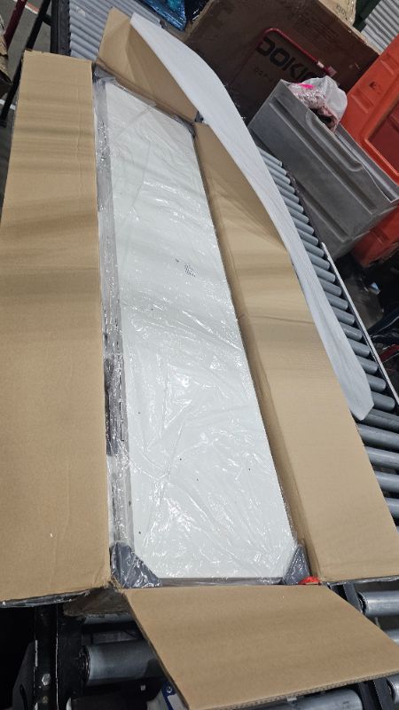 Photo 1 of ***PARTS ONLY***SMUG Standing Desk, Adjustable Height Electric Sit Stand Up Down Computer Table, 55x24 Inch Ergonomic Rising Modern Lift Motorized Gaming Desktop Workstation for Work Home Office - White