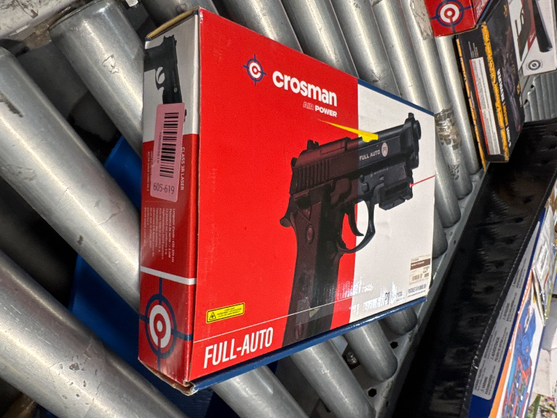 Photo 1 of (incomplete) Crosman CFAMP1L Full Auto P1 CO2-Powered BB Air Pistol With Laser Sight (Class II <1 mW)