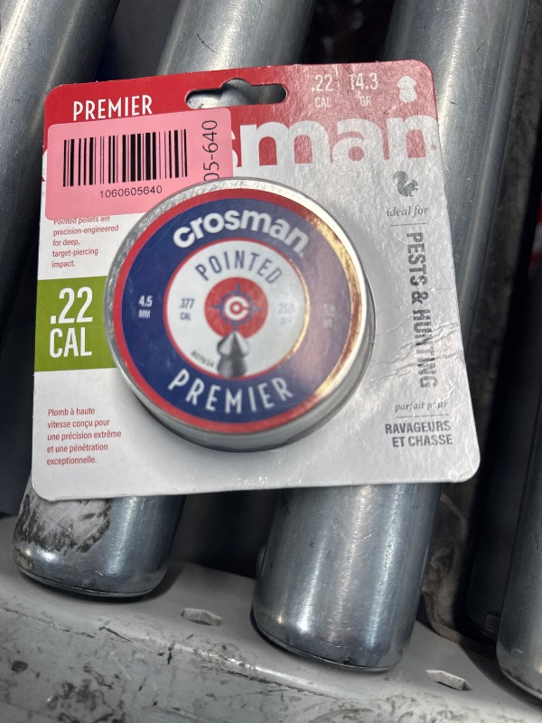 Photo 1 of .22 Pellet Blister Card Per/175