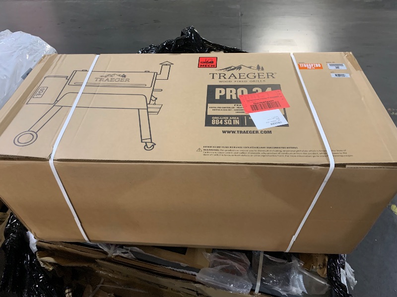 Photo 1 of Traeger Grills Pro 780 Wood Pellet Smoker Grill, 6-in-1 BBQ Pellet Grill Combo, WiFi and App-Connected Electric Smoker, 780 Square Inches of Grilling Area, Temperature Control, Black Finish
