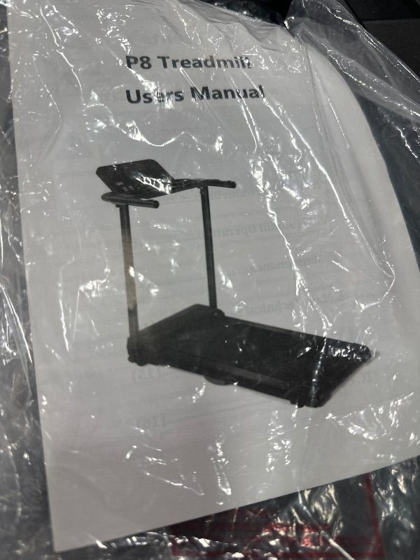 Photo 1 of ***STOCK PHOTO FOR REFERENCE ONLY***   Treadmill with Incline, 3.0 HP Small Treadmills for Home with 300 LBS Capacity, Incline Walking Pad Treadmill with Handle Bar, LED Dispay, 24 Preset Programs, Water Bottle Holder, iPad Stand