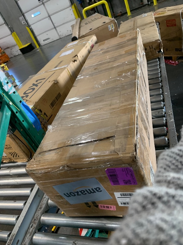 Photo 1 of ***MISSING PARTS***
SLEKVERSA 74.5" Tall Bookshelf with Double Storage, Extra Wide Bookshelf, 6-Tier Double Wide Book Shelf w/ 12 Cubbies, Big Bookcases for Livingroom Library (White, 47.2" D x 11.8" W x 64" H)