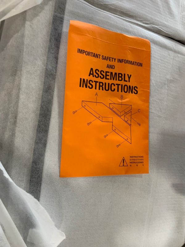 Photo 1 of ***TRUCK/TRAILER PICKUP ONLY***  Signature Design by Ashley Boyington Contemporary Leather Match Power Reclining Sofa with USB Charging Ports, LED Lights and Adjustable Headrest, Light Gray