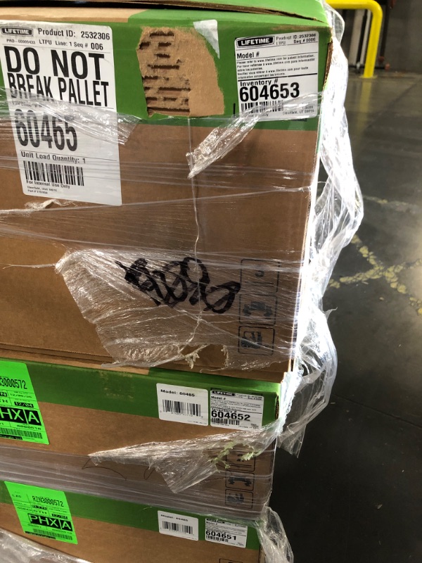 Photo 1 of **TRAILER PICK UP ONLY**Lifetime Outdoor Storage Shed, 15x8 Ft, Desert Sand, Resin Backyard Tool Shed with Lockable Doors and UV-Protected Panels