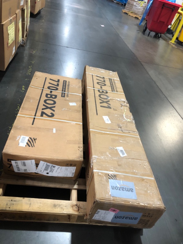 Photo 1 of ***FACTORY SEALED******TRUCK/TRAILER PICKUP ONLY***2 BOX SET ***Fitvids Home Gym – Workout Equipment with Leg Press – 160LBS Weight Home Gym, with Leg Press – Black