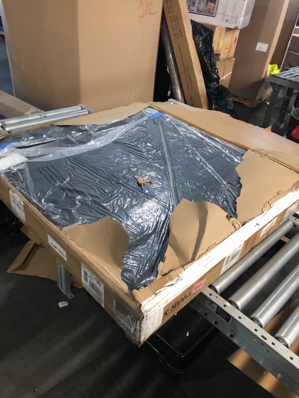 Photo 1 of Fromann Adjustable Twin XL Bed Base Frame with USB Ports, Zero Gravity, Under Bed Led Lighting and Three Leg Heights No Tools Assembly