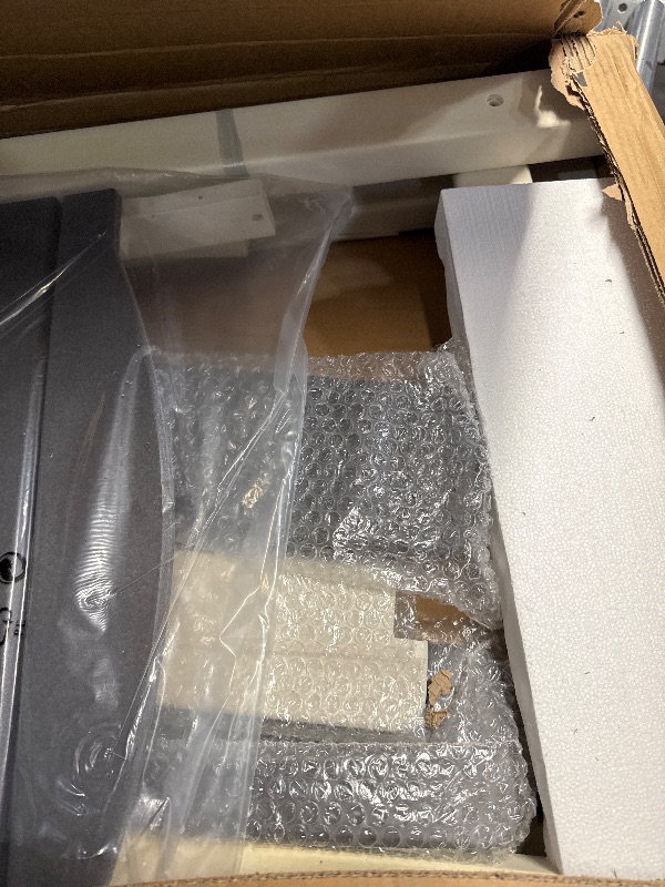 Photo 4 of HDPE Plastic Outdoor Bar Stool, White plus Gray