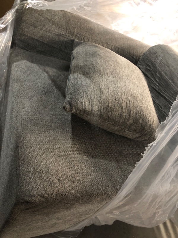 Photo 1 of *****PARTIAL SET MISSING LOUNGE PORTION*****
Decofy 105.5" Boneless Sofa for Living Room, Cloud Sectional Couch Ottoman & 4 Pillows, 4-Seater Comfy Compressed Sofa L Shaped Sectional Couch, No Assembly Required, 72h to Restore