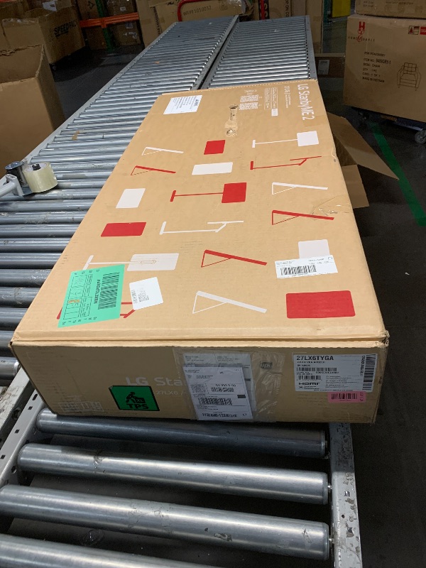 Photo 1 of LG 27-Inch StanbyME 2 with Folio Cover, Portable Touch Screen, Dolby Vision, HDR10, Filmmaker Mode, Built-in Battery, Full Swivel Rotation (27LX6TYGA, 2025)