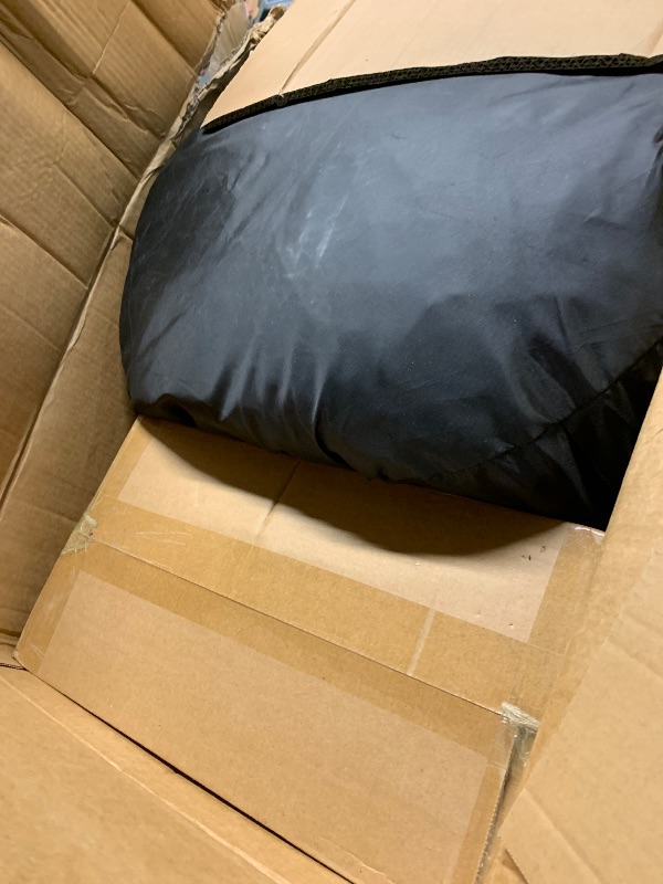 Photo 1 of SYMMKI 20FT Upgraded Santa Inflatable Outdoor with LED Light, Huge Blow up Santa Claus Decorations with Blower for Giant Christmas Yard Decorations Outdoor Lawn Party