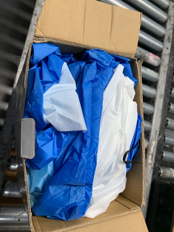 Photo 1 of 6FT Christmas Inflatables Decorations Outdoor Penguin Slide Blow Up Build-in LED Lights for Yard Lawn Indoor Holiday Party 