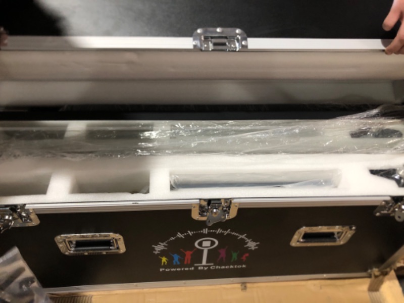 Photo 2 of MWE Magic Mirror Photo Booth Machine Touch Screen with 1200W Pixel 4K HD Camera,RGB Surround Light Music Sync,Professional Photography Light,Dual System,Software APP Remote Control (47in)