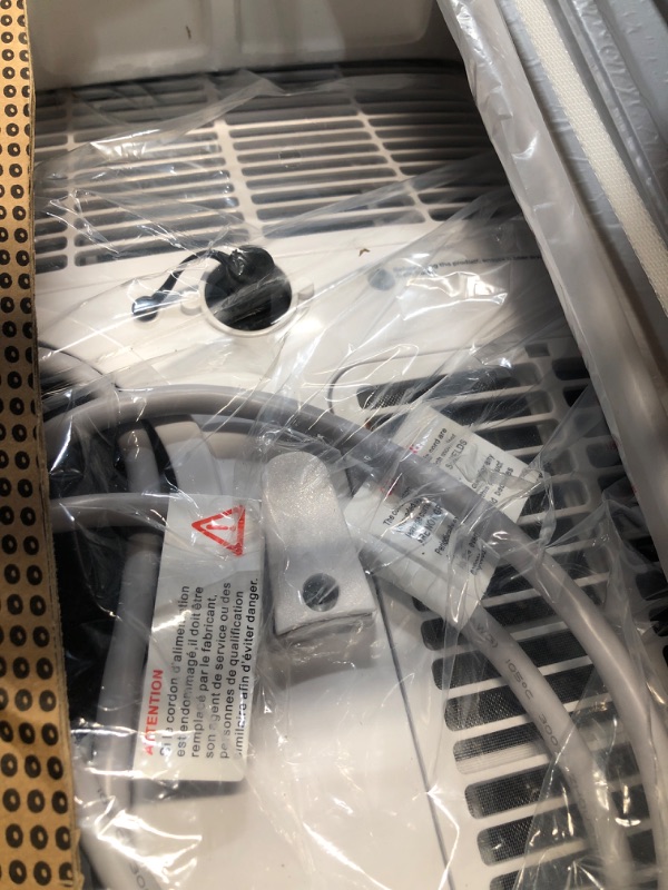 Photo 1 of ****FACTORY SEALED***14,000 BTU Portable Air Conditioner Quiet AC Unit with Cooling, Fan, Dehumidifier & Energy-Saving Mode | Covers Up to 750 Sq. Ft | Remote Control | White with Black Top | Ideal for Rooms/Living Room