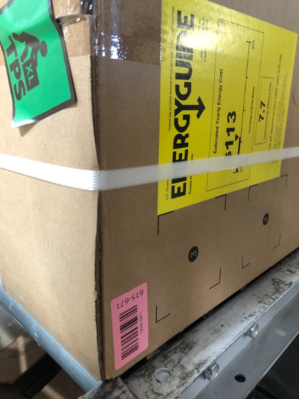 Photo 1 of ****FACTORY SEALED***14,000 BTU Portable Air Conditioner Quiet AC Unit with Cooling, Fan, Dehumidifier & Energy-Saving Mode | Covers Up to 750 Sq. Ft | Remote Control | White with Black Top | Ideal for Rooms/Living Room