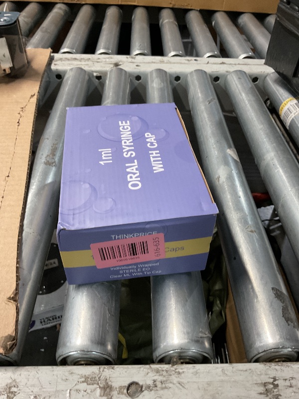 Photo 1 of ***FACTORY SEALED***50 Pcs 1ml Syringes with Caps Oral Dispenser Individually Sterile Warpped for Medicine Dropper, Colostrum Collect Feeding Pets, Liquid