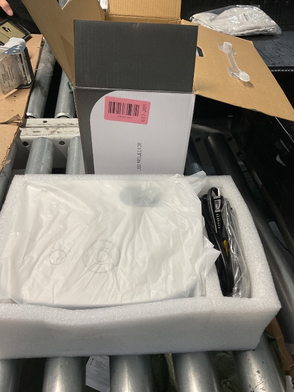 Photo 1 of [1500 ANSI/Projector Compatible with Netflix] Smart Outdoor Projector: NICPOW 4K Projector with Wifi and Bluetooth, Auto Focus & Keystone, Portable Proyector for Home & Outdoor Use, Green