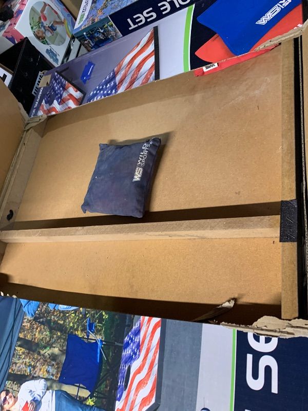 Photo 1 of (used item)(water damage) Wild Sports 2' x 3' Cornhole Set