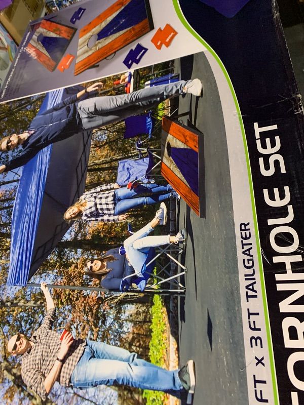 Photo 1 of ***(PARTS ONLY/ MAJOR DAMAGE/ NON FUNCTIONAL)***Wild Sports 2' x 3' Cornhole Set