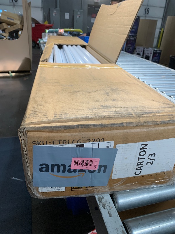 Photo 1 of ***BOX 2/3***YITAHOME 12x18ft Gazebo Double Roof Hardtop Canopy Outdoor Heavy Duty w/Nettings and Curtains, Upgraded Aluminum Column Galvanized Steel Vertical Stripes Roof for Patio, Backyard, Deck, Lawns, Brown
