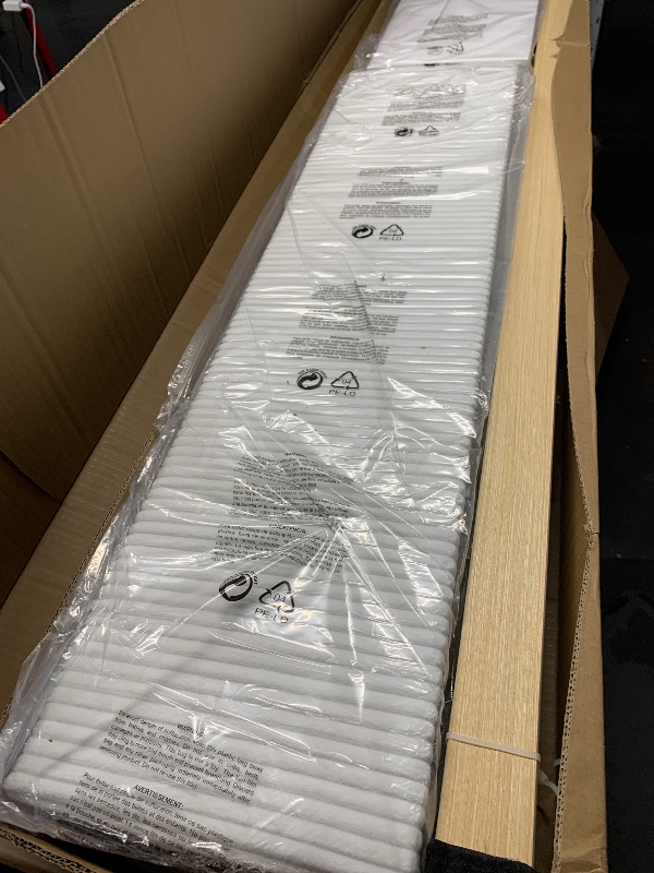 Photo 1 of ***BOX 1 OF 2***YITAHOME King Size Corduroy Upholstered Platform Bed Frame with Charging Station and RGB LED Lights, 53’’ Tall Storage Wingback Headboard, No Box Spring Needed, Easy Assembly, Noise-Free, White
***STOCK PHOTO FOR REFERENCE ONLY***
***PARTI