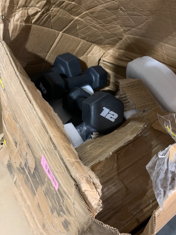 Photo 1 of * MISSING RACK* ALL WEIGHTS PRESENT* CAP Barbell Neoprene Dumbbell Weights Pairs & Sets | Multiple Colors