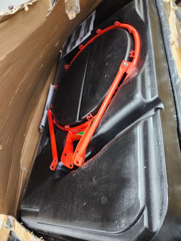 Photo 1 of ****************Missing one section of the main pole********************
Lifetime Streamline Shatterproof Portable Basketball System,Black,44 Inch